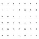 110+精致线型图标 .svg素材