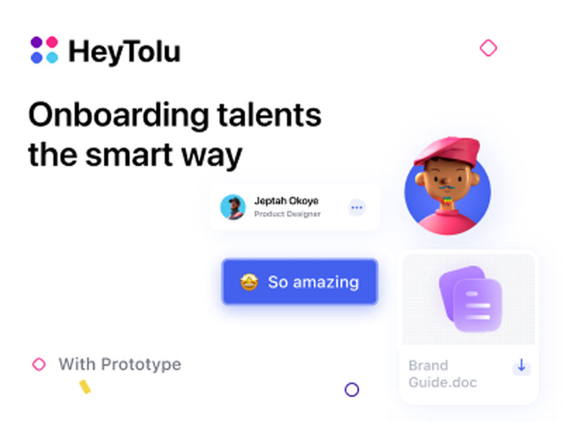 HeyTolu招聘平台 网页、app ui 模板 .fig素材