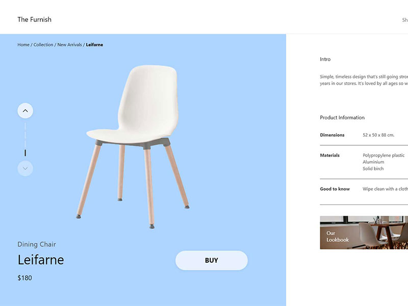 家具电商网站ui设计 .xd素材